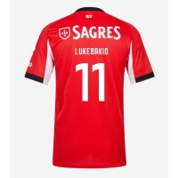 Stroje piłkarskie Benfica Dodi Lukebakio #11 Koszulka Podstawowej 2025-26 Krótki Rękaw